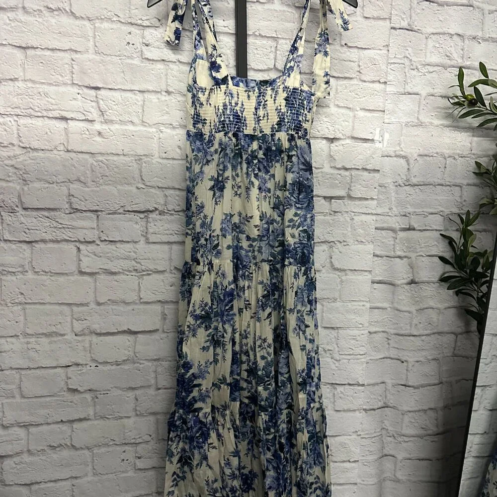 Zimmerman Aliane Tie Shoulder Maxi Dress - Picture 3 of 4
